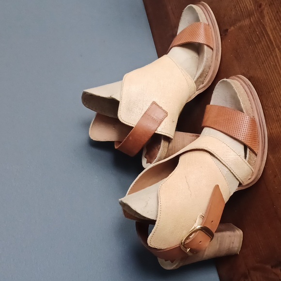 Anthropologie Coque Terra leather sandals - Picture 1 of 16